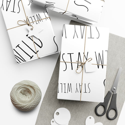 Stay Wild Gift Wrap Papers