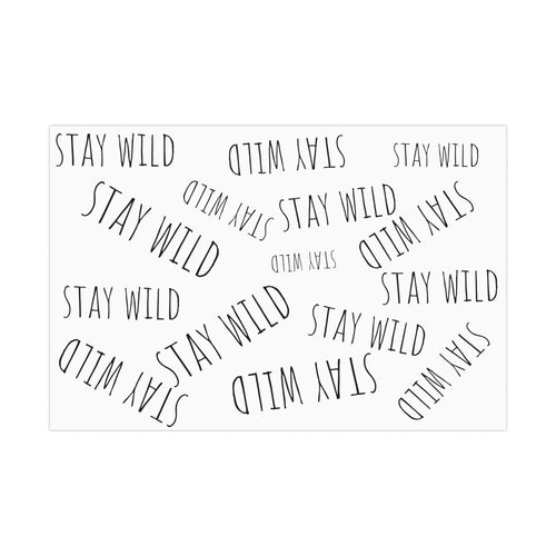 Stay Wild Gift Wrap Papers