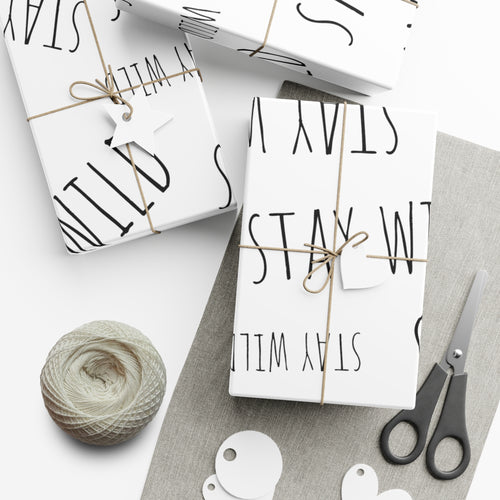 Stay Wild Gift Wrap Papers