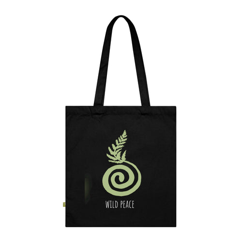 Organic Cotton Tote Bag Black