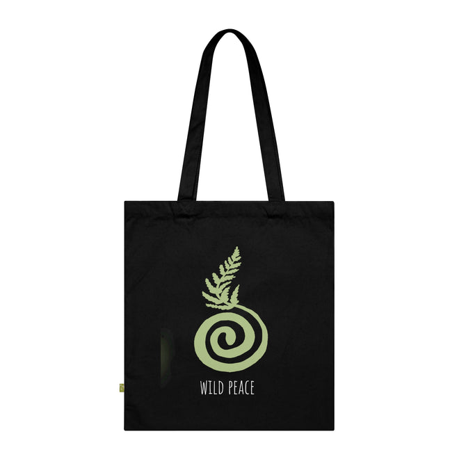 Organic Cotton Tote Bag Black